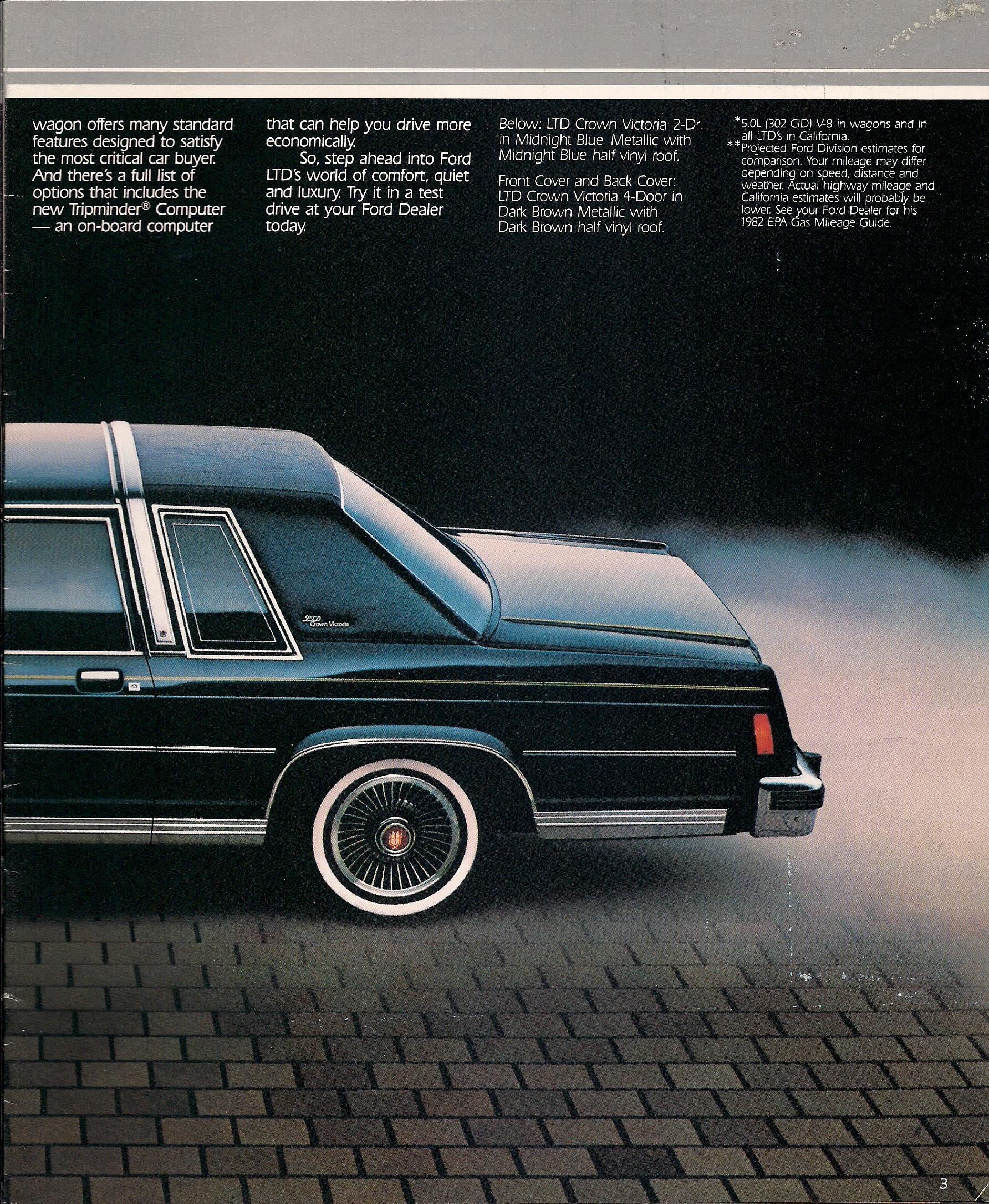 1982 Ford LTD Brochure Page 9